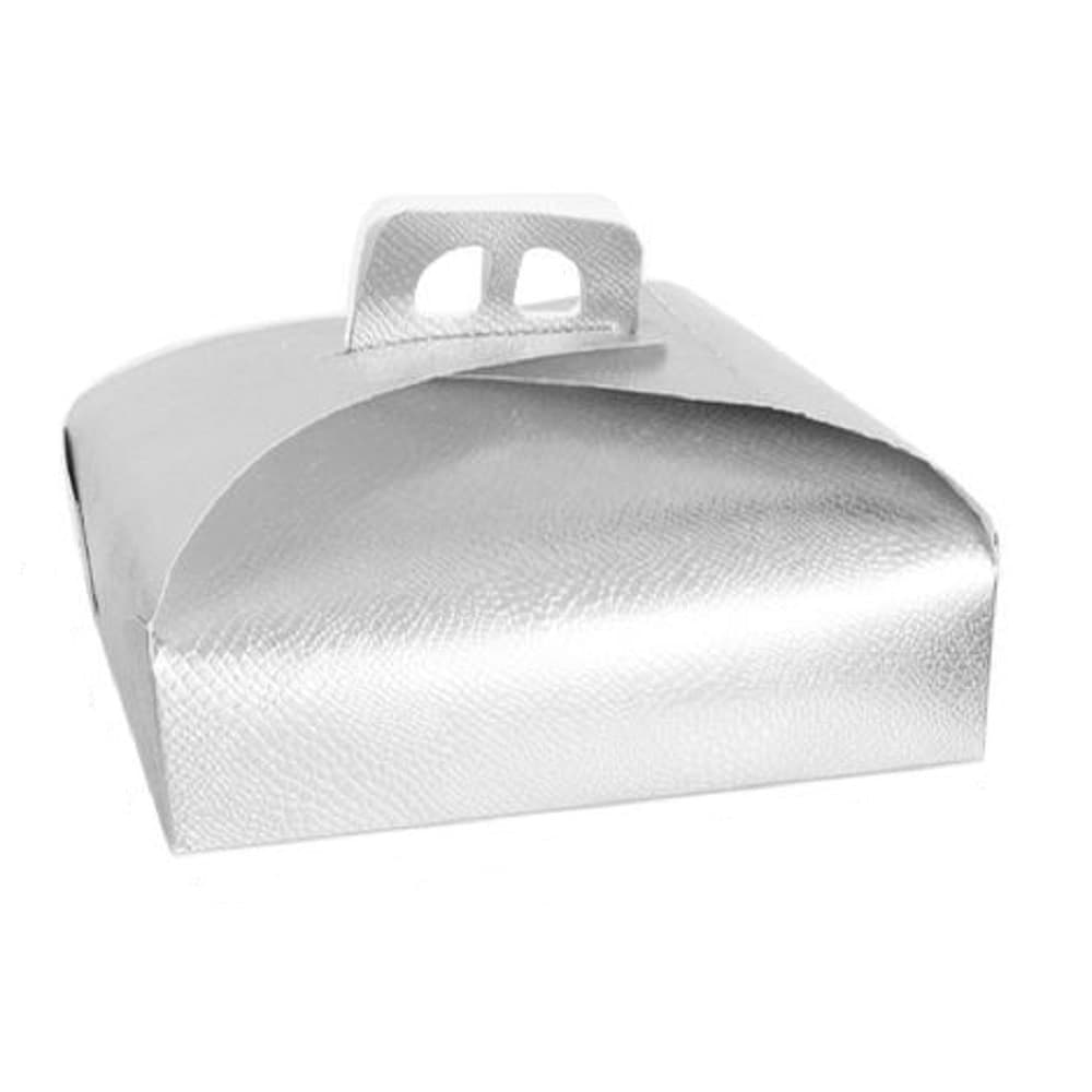 Set 3pz Scatola Porta Torta Argento 40x40 Cm Dolci Pasticceria Festa Party 58016 Casa e cucina/Teglie da forno e accessori per pasticceria/Accessori e utensili per pasticceria/Scatole per torta Trade Shop italia - Napoli, Commerciovirtuoso.it