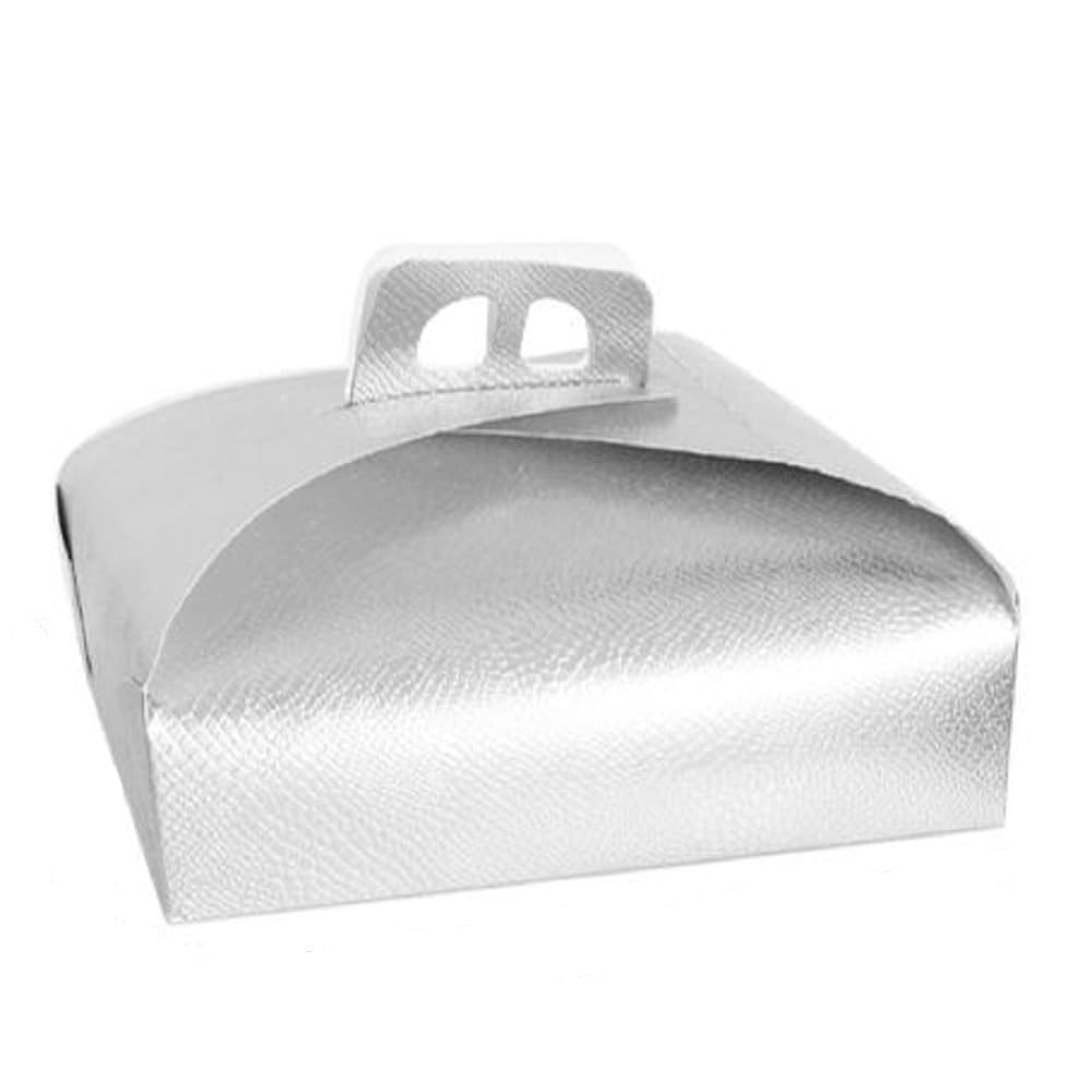 Set 3pz Scatola Porta Torta Argento 45x45cm Dolci Pasticceria Festa Party 58017 Casa e cucina/Teglie da forno e accessori per pasticceria/Accessori e utensili per pasticceria/Scatole per torta Trade Shop italia - Napoli, Commerciovirtuoso.it