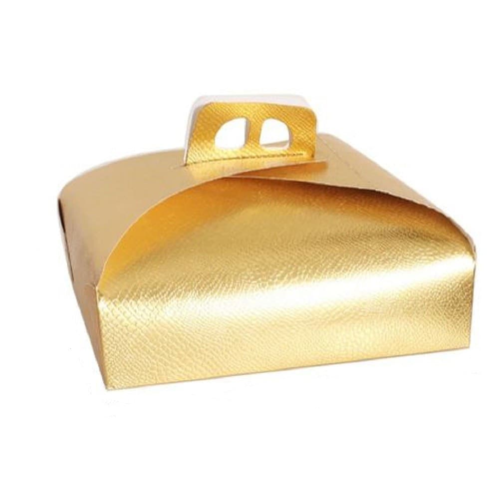 Set 3pz Scatola Porta Torta Oro 25x25 Cm Per Dolci Paste Pasticceria Festa 58006 Casa e cucina/Teglie da forno e accessori per pasticceria/Accessori e utensili per pasticceria/Scatole per torta Trade Shop italia - Napoli, Commerciovirtuoso.it