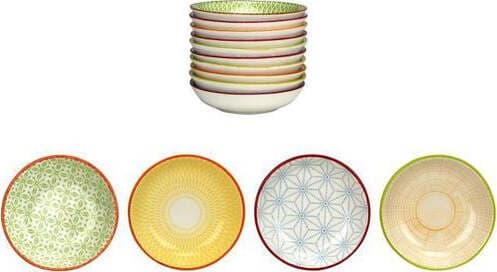 Set 4 Mini Ciotoline Decorazione Forme Geometriche Ard' Time Casa e cucina/Stoviglie/Piatti ciotole e vassoi/Ciotole/Insalatiere Scontolo.net - Potenza, Commerciovirtuoso.it