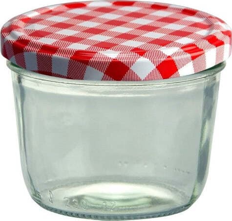 SET 4 VASETTI VASETTO BARATTOLI VETRO 60 ML CONSERVE COPERCHIO AVVITABILE