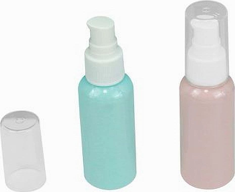 SET 4PZ BOTTIGLIA VIAGGIO VUOTA 50ML DISPENSER A POMPA PER CREMA COSMETICI 79380 in Oli essenziali Trade Shop italia - Napoli, commercioVirtuoso.it
