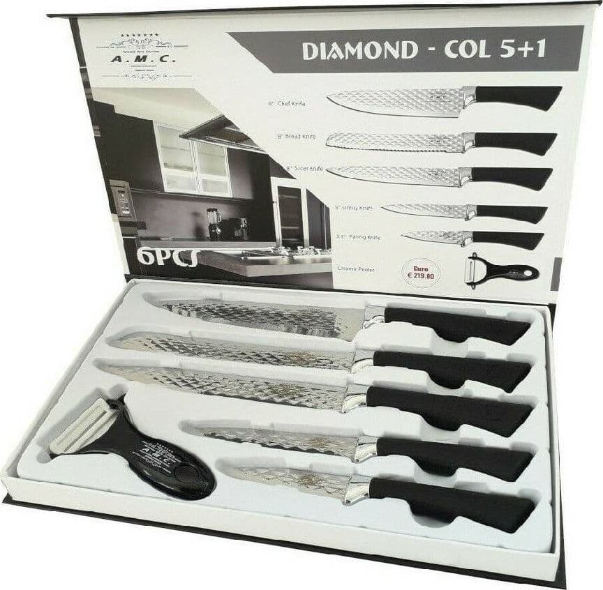 Set-5-Coltelli-Pelapatate-Da-Cucina-In-Acciaio-Manico-Antiscivolo-Diamond