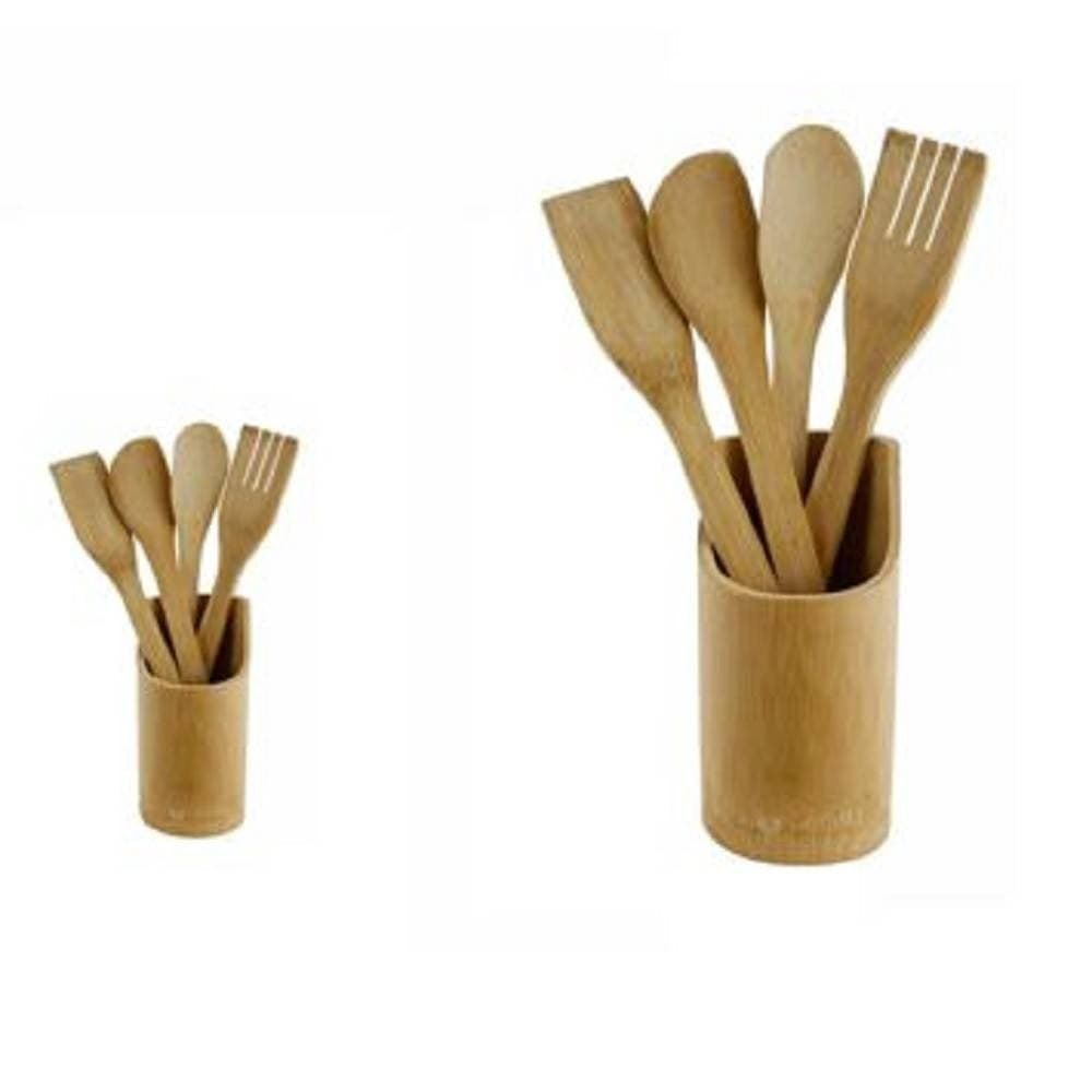 Set 5 Pezzi Cucina Posate In Legno Cucinare Spatola Cucchiaio Forchetta 67374 Casa e cucina/Utensili da cucina/Cucchiai palette e spatole/Mestoli/Mestoli da cucina Trade Shop italia - Napoli, Commerciovirtuoso.it