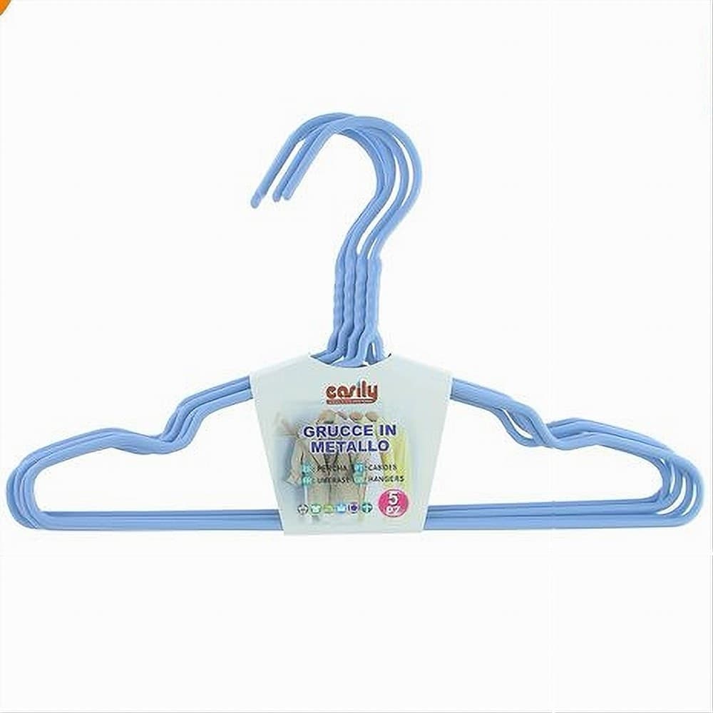 SET 5PZ GRUCCE STAMPELLE APPENDIABITO IN METALLO CELESTE VESTITI PANTALONI 87694 in Appendini per pantaloni Trade Shop italia - Napoli, commercioVirtuoso.it