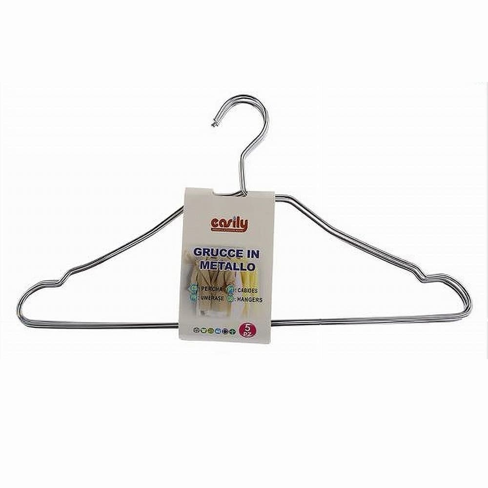 SET 5PZ GRUCCE STAMPELLE APPENDIABITO IN METALLO VESTITI PANTALONI GIACCHE 10455 in Grucce Trade Shop italia - Napoli, commercioVirtuoso.it