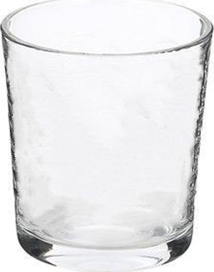Set-6-Bicchieri-Trasparenti-260ml-In-Vetro-Da-Tavola-Acqua-Bevanda-Calda-The