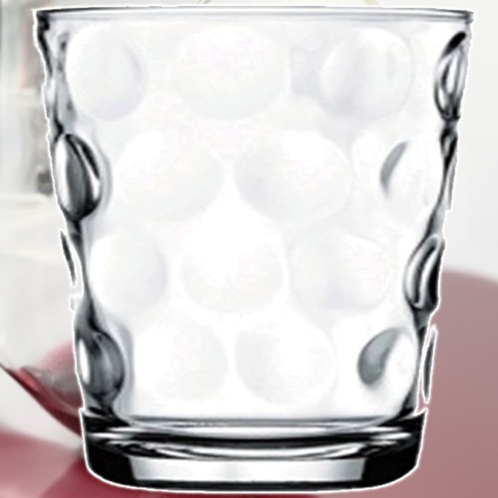 Set-6-Bicchieri-Trasparenti-Da-Tavola-Ristorante-Bar-Per-Acqua-O-Bibite-250cc