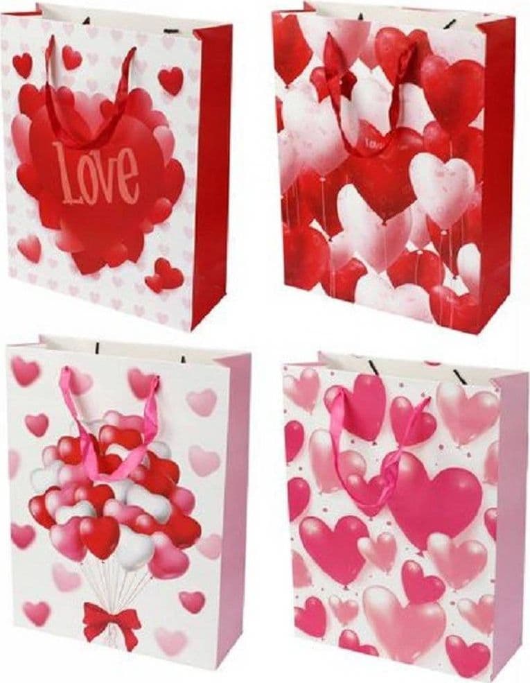 Set-6-Buste-Da-Regalo-Per-San-Valentino-Cuori-31x11x42cm-71093-Modelli-Assortiti