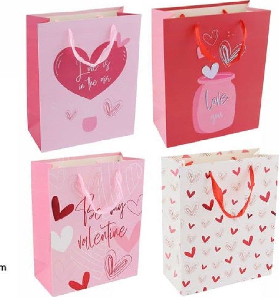 Set 6 Buste Regalo Borsa Sacchetti San Valentino 26x32x12cm 69876 Varie Fantasie Casa e cucina/Hobby creativi/Articoli per confezioni regalo/Sacchetti da regalo Trade Shop italia - Napoli, Commerciovirtuoso.it