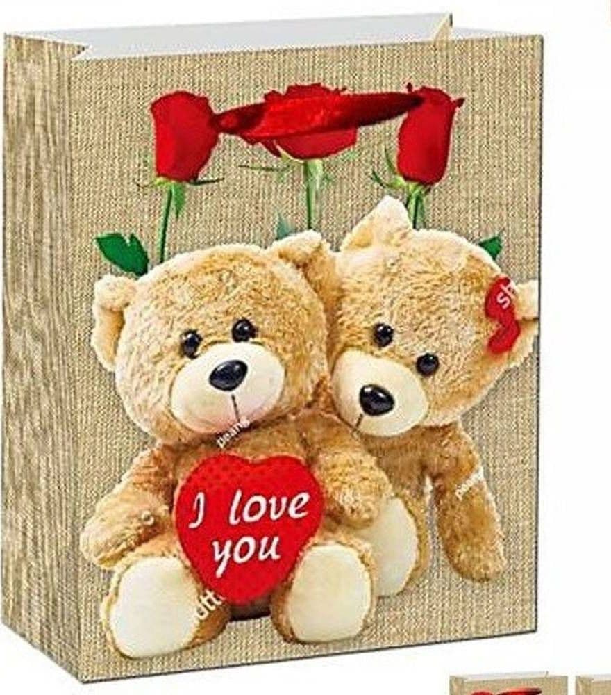 Set-6-Buste-Regalo-San-Valentino-Busta-10.5x26x32cm-63988-Varie-Stampe-Orso-Cuore