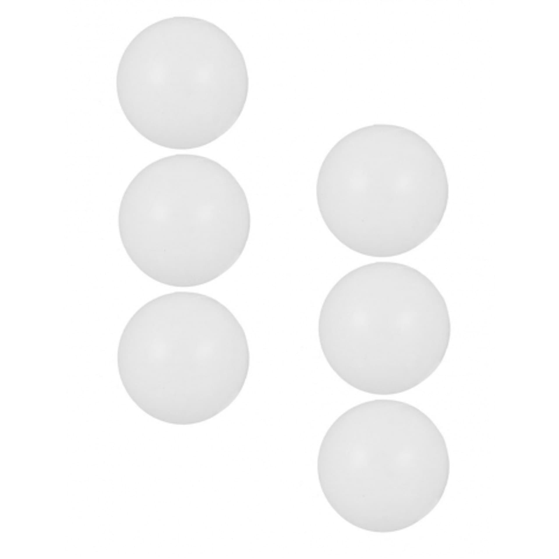 Set-6-Palline-Palla-Pallina-Bianco-Palle-Da-Ping-Pong-Tennis-Tavolo-Bianche