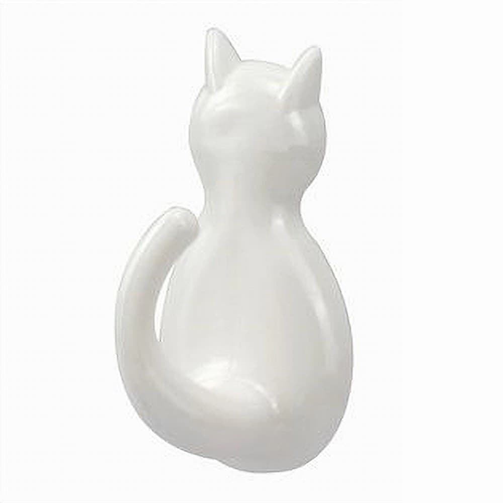 SET 6 PZ GANCI ADESIVI A FORMA DI GATTO BIANCHI PER CUCINA BAGNO DA PARETE 79347 in Ganci portasciugamani Trade Shop italia - Napoli, commercioVirtuoso.it