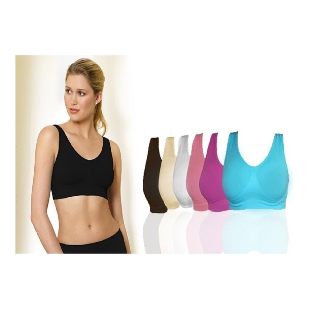 Set 6 Reggiseni Senza Cuciture Modellante Sportivo Donna Sport e tempo libero/Fitness e palestra/Abbigliamento/Donna/Intimo sportivo/Reggiseni sportivi Trade Shop italia - Napoli, Commerciovirtuoso.it