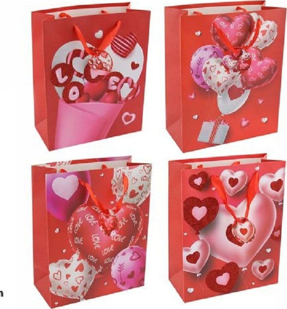 Set 6pz Buste Regalo San Valentino Cuori 26 X 32 X 12 Cm 69873 Modelli Assortiti Casa e cucina/Hobby creativi/Articoli per confezioni regalo/Sacchetti da regalo Trade Shop italia - Napoli, Commerciovirtuoso.it