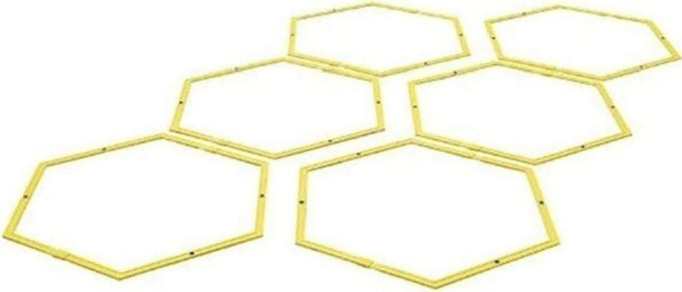 Set 6pz Cerchi Esagonali Per Allenamento Agilit? Esercizi Palestra Ostacoli 40cm Sport e tempo libero/Sport/Ginnastica/Attrezzatura da competizione/Anelli Trade Shop italia - Napoli, Commerciovirtuoso.it