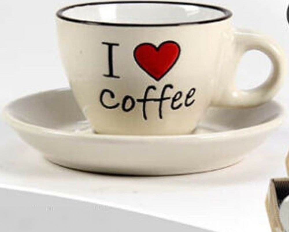 Set 6pz Tazzine Tazza + Piattino 80ml Caff? Classico Moderno Colori Ass 668715 Casa e cucina/Stoviglie/Piatti ciotole e vassoi/Tazze e piattini/Tazze e tazzine da caffè Trade Shop italia - Napoli, Commerciovirtuoso.it