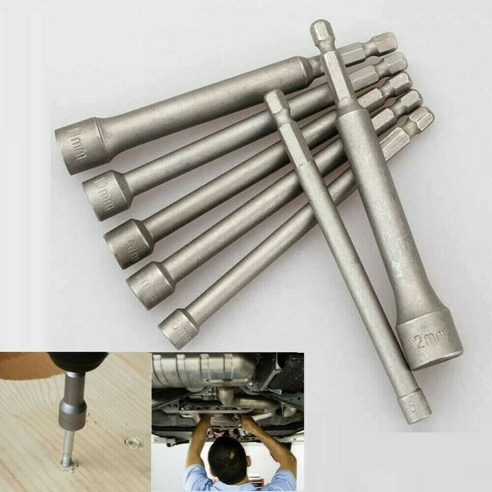 Set 7 Pz Inserti Chiavi A Bussola Esagonali Per Trapano Avvitatore Da 5 A 12mm Casa, arredamento e bricolage > Bricolage e fai da te > Utensili Manuali > Chiavi da Lavoro Trade Shop italia - Napoli, Commerciovirtuoso.it