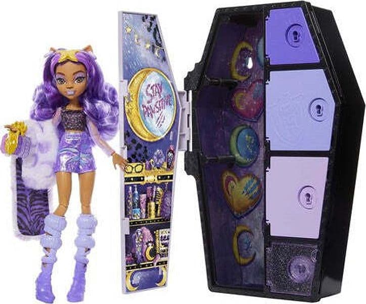 Set-bambola-Mattel-HNF74-MONSTER-HIGH-Clawdeen-Wolf