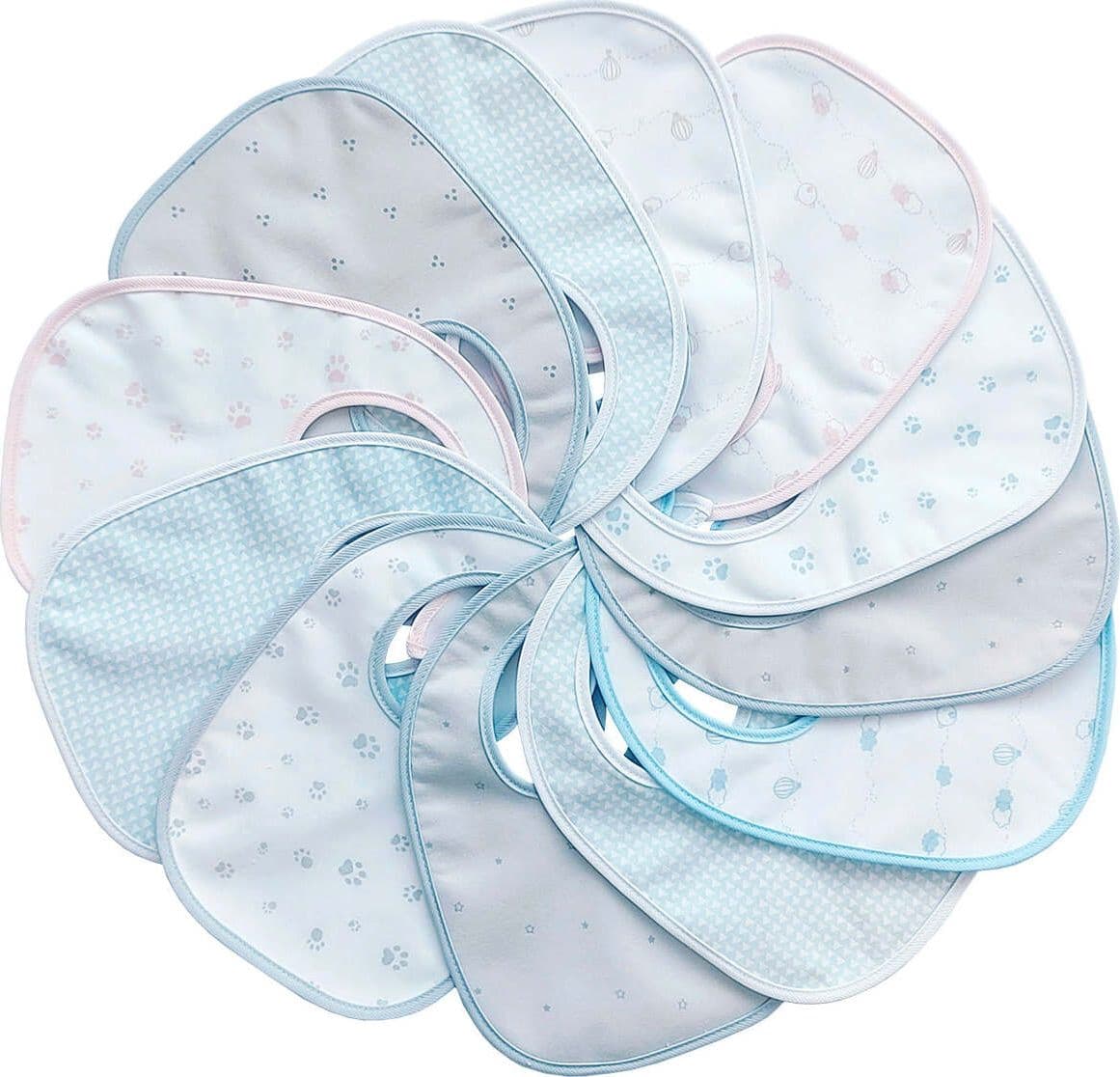 Set Bavettas 12 Pezzi . Surtidos Unico 16X19 Cm Prima infanzia/Allattamento e pappa/Bavaglini/Bavaglini La Casa Del Bebè - Napoli, Commerciovirtuoso.it