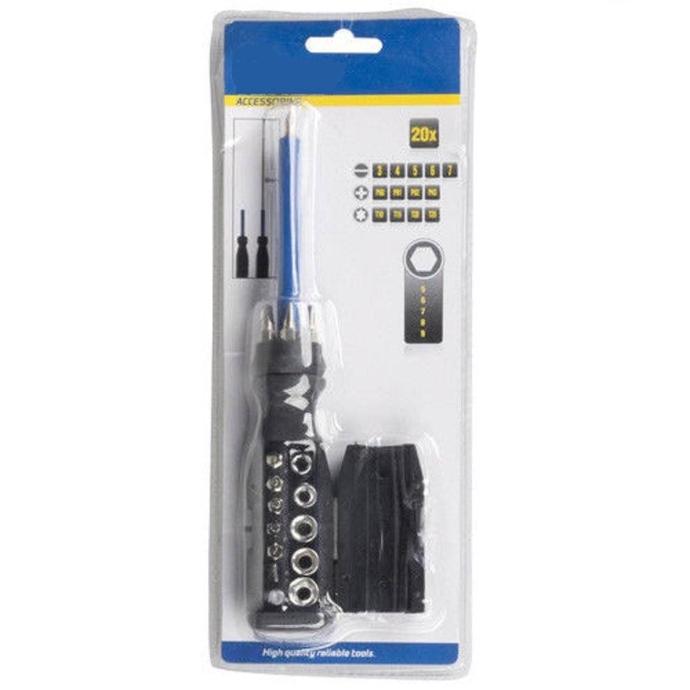 Set Cacciavite Con 19 Punte Intercambiabili Con Punta Magnetica Accessori Casa, arredamento e bricolage > Bricolage e fai da te > Utensili Manuali > Cacciaviti Trade Shop italia - Napoli, Commerciovirtuoso.it
