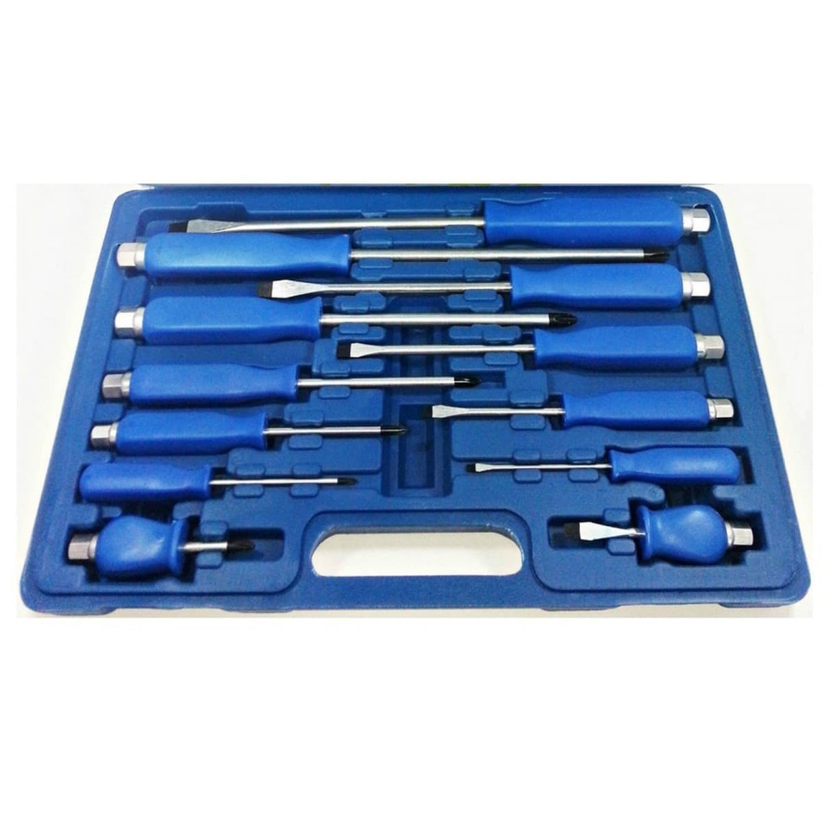 SET CACCIAVITI 12 PZ. CROMO VANADIO CALAMITATI IN VALIGETTA DI PLASTICA Fai da te/Utensili elettrici e a mano/Utensili a mano/Cacciaviti/Set cacciaviti Trade Shop italia - Napoli, Commerciovirtuoso.it