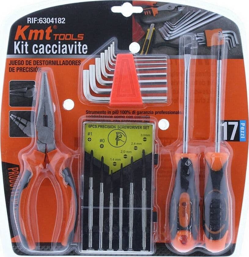 Set Di Cacciaviti Di Precisione Kmt Tools 17 Pezzi Gruppo K-2 Casa, arredamento e bricolage > Bricolage e fai da te > Utensili Manuali > Cacciaviti Trade Shop italia - Napoli, Commerciovirtuoso.it