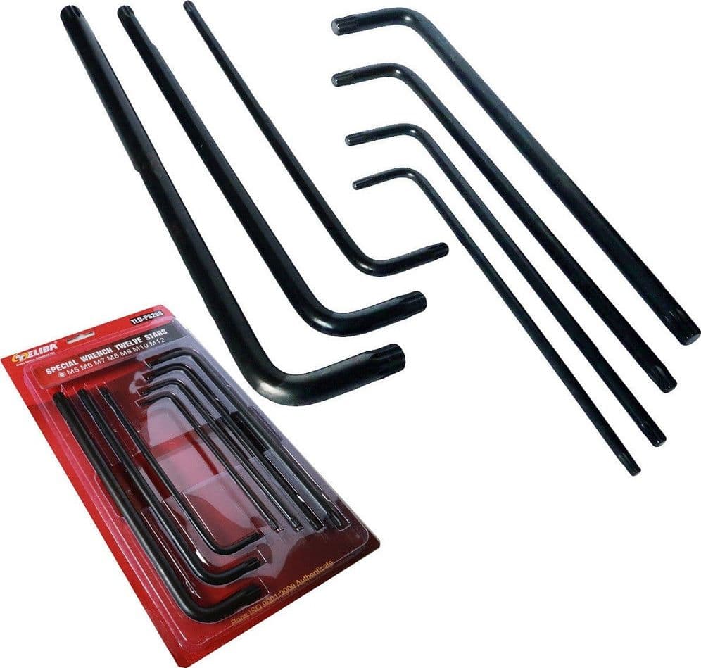 Set Chiavi Xzn Millerighe A L Chiave Spline Extra Lunghe M5 M6 M7 M8 M9 M10 M12 Fai da te/Utensili elettrici e a mano/Utensili a mano/Chiavi e chiavi inglesi/Chiavi combinate Trade Shop italia - Napoli, Commerciovirtuoso.it