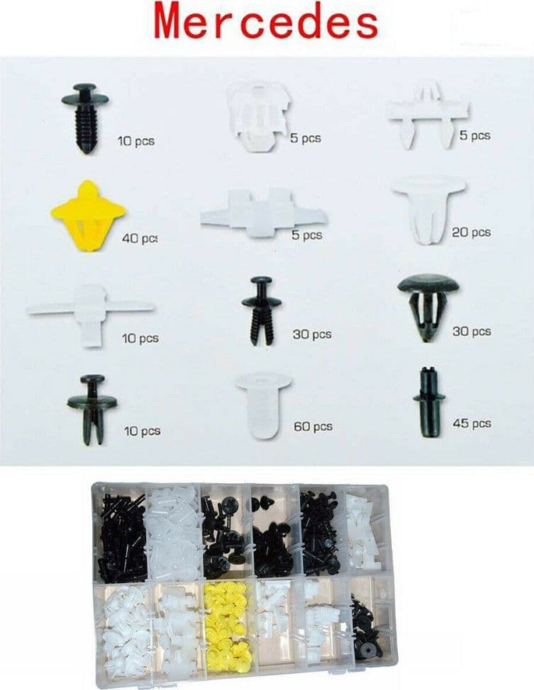 Set Clip Di Fissaggio Per Auto Mercedes Confezione 270 Pezzi Ricambi Plastica Auto e Moto > Auto > Manutenzione Auto Trade Shop italia - Napoli, Commerciovirtuoso.it