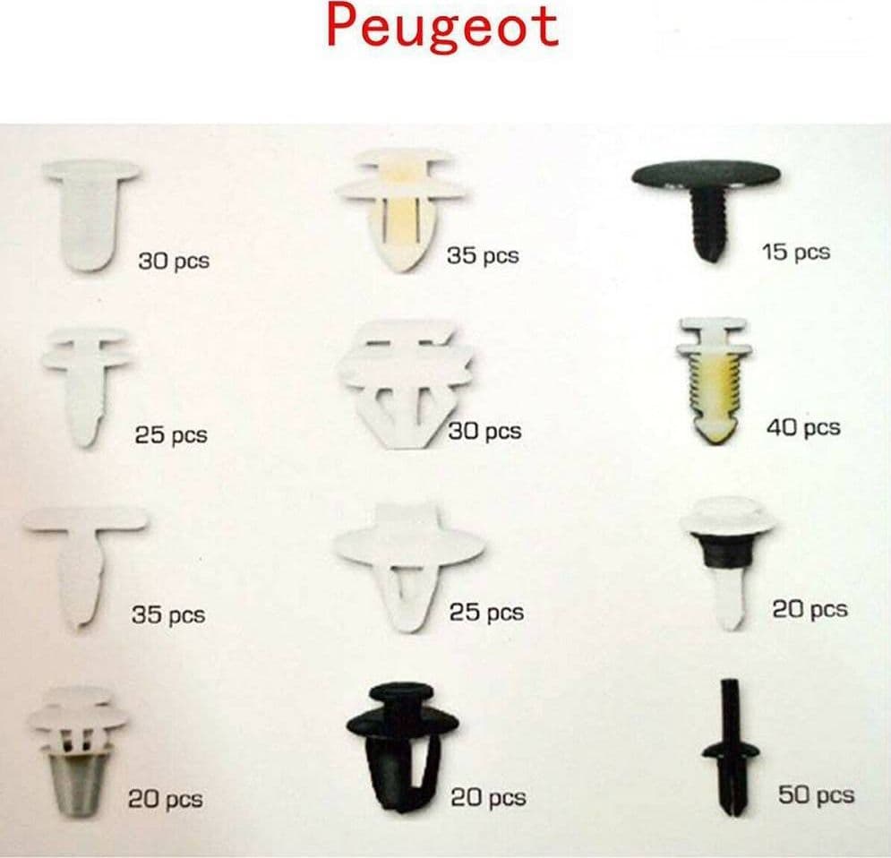 Set Clip Di Fissaggio Per Auto Peugeot Confezione 345 Pezzi Ricambi Plastica Auto e Moto > Auto > Manutenzione Auto Trade Shop italia - Napoli, Commerciovirtuoso.it