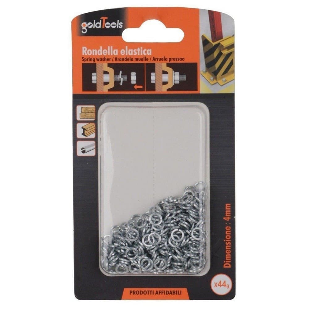 Set Confezione 44 Gr. Rondelle Elastiche In Acciaio Rondella Diametro 4 Mm 90833 Fai da te/Ferramenta/Chiodi viti ed elementi di fissaggio/Rondelle/Rondelle piatte Trade Shop italia - Napoli, Commerciovirtuoso.it