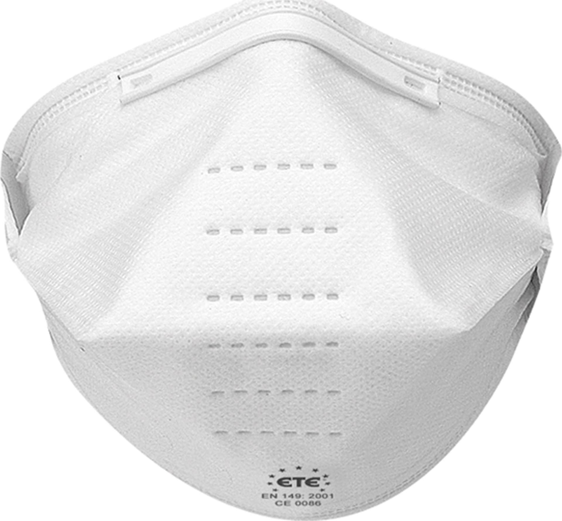 SET DA 50 MASCHERINA PROTEZIONE SICUREZZA SEMPLICE ANTIPOLVERE MASCHERA FFP2