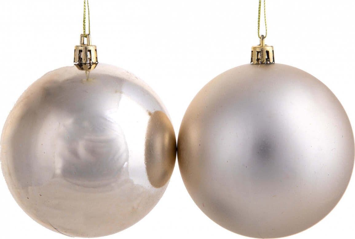 Set da 6 Sfere Champagne 15 cm Addobbo Albero di Natale Casa e cucina/Decorazioni per interni/Addobbi e decorazioni per ricorrenze/Decorazioni natalizie/Addobbi e decorazioni/Palle e palline Scontolo.net - Potenza, Commerciovirtuoso.it