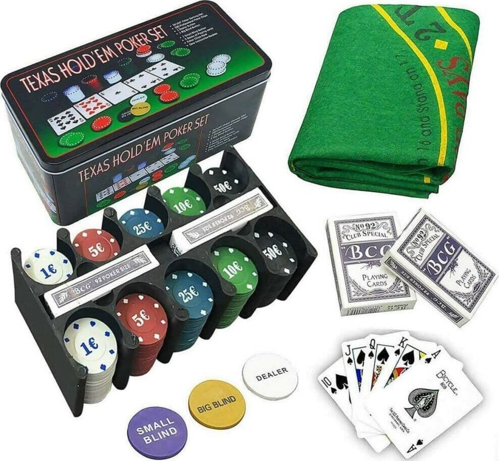 Set-da-poker-professionale-200-fiches-2-mazzi-di-carte-da-gioco-1-tappeto-da-gioco-e-scatola-in-metallo