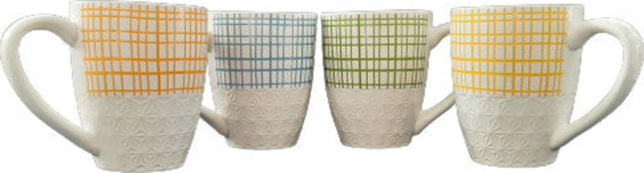 Set di 4 tazze multicolore Ard'Time MUG Komae Casa e cucina/Stoviglie/Piatti ciotole e vassoi/Tazze e piattini/Tazze da tè Scontolo.net - Potenza, Commerciovirtuoso.it