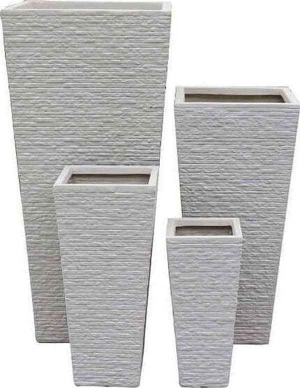 set-di-4-vasi-da-giardino-Beige-Milani-Home