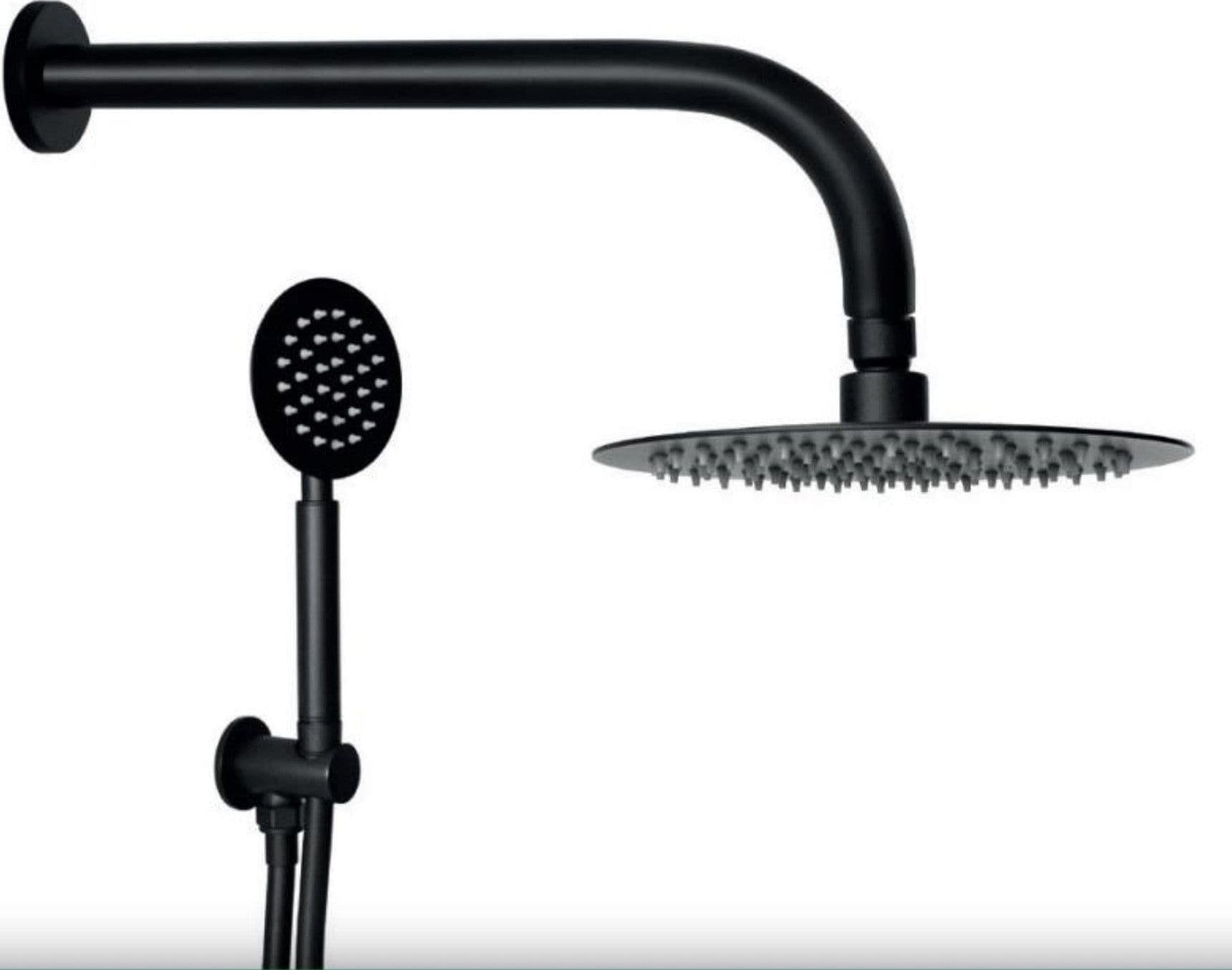 Set doccia completo moderno nero opaco in Rubinetti per vasca BagnoClic.it - Pregnana Milanese, commercioVirtuoso.it