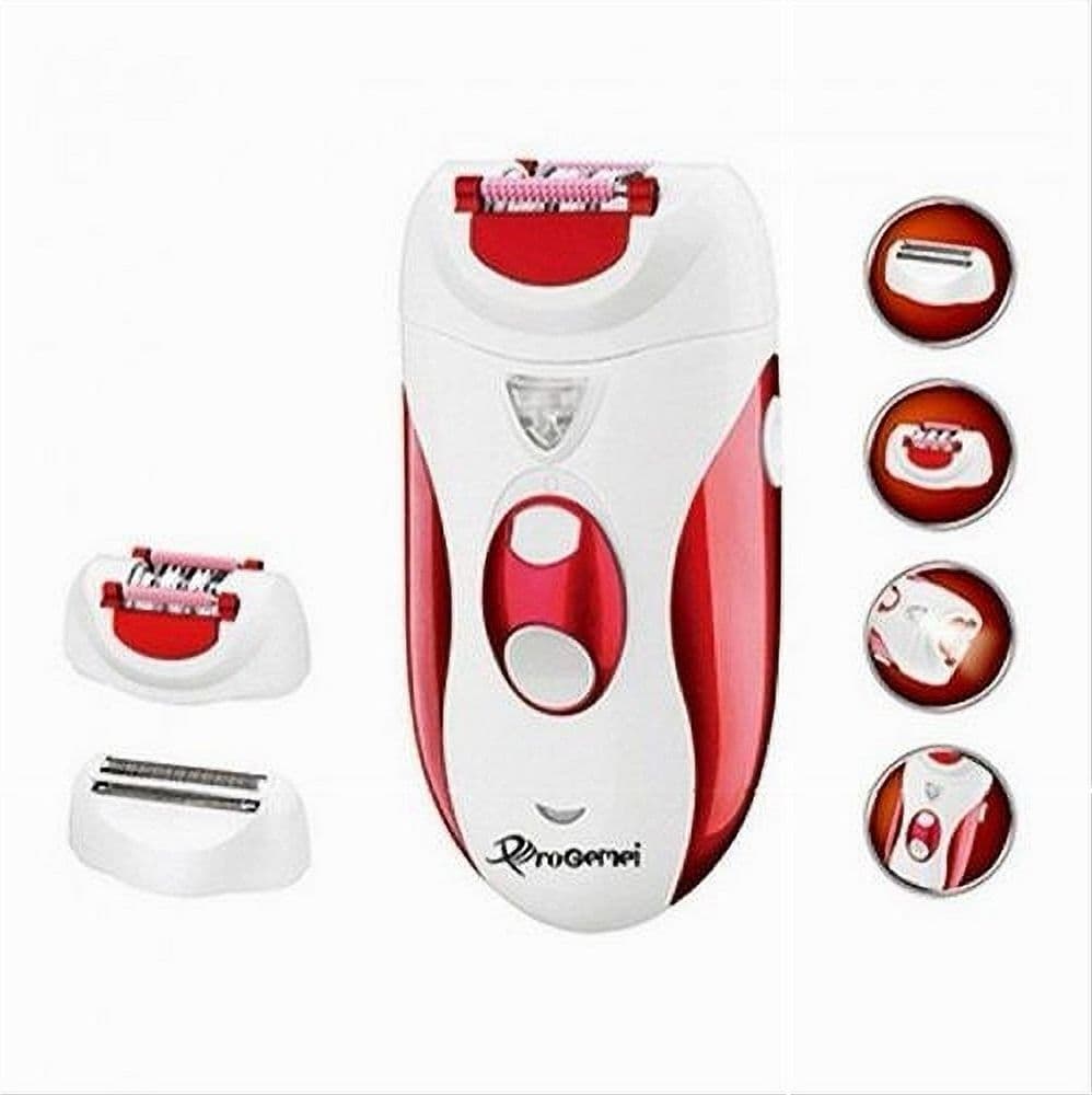 SET EPILATORE RASOIO RICARICABILE DONNA 2IN1 DISPOSITIVO ELETTRICO CORPO GM-2118 in Epilatori Trade Shop italia - Napoli, commercioVirtuoso.it