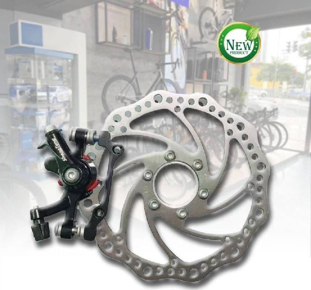 Set Freno A Disco 16 Cm Con Pinza Meccanica Per Bici Bicicletta Ricambi Zx-9918 Sport e tempo libero/Attività ricreative all'aperto/Ciclismo/Componenti e parti/Pedali Trade Shop italia - Napoli, Commerciovirtuoso.it
