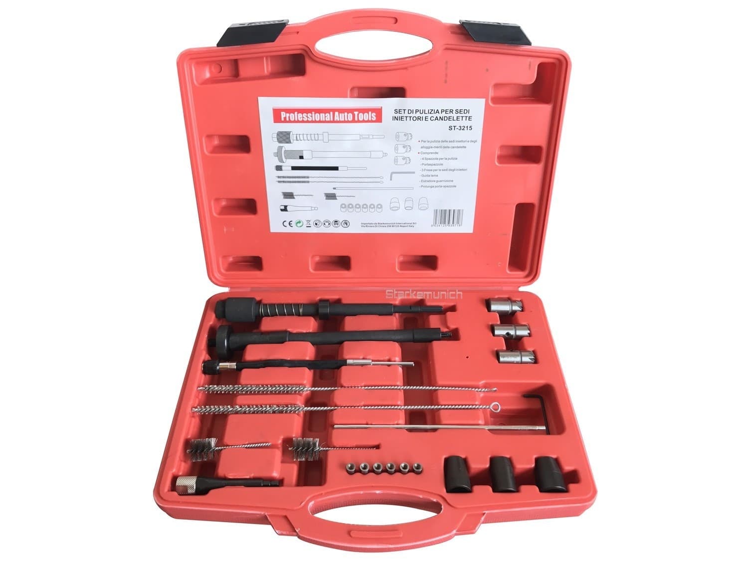 SET FRESE PULIZIA SEDE INIETTORI E SEDE CANDELETTE MOTORI AUTO 22 PZ VALIGETTA Trade Shop italia - Napoli, Commerciovirtuoso.it
