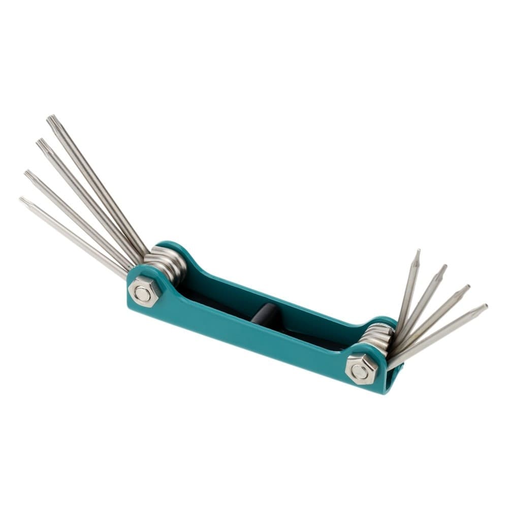 SET KIT CHIAVINI TORX 8IN1FORATI TASCABILI PIEGHEVOLE T 10 15 20 25 27 30 40 45 Fai da te/Utensili elettrici e a mano/Utensili a mano/Cacciaviti/Set cacciaviti Trade Shop italia - Napoli, Commerciovirtuoso.it