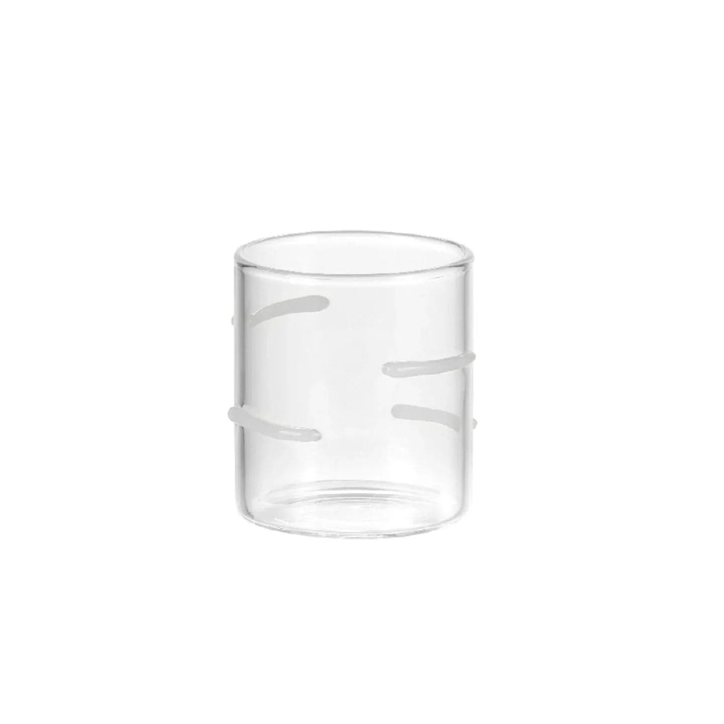Set Liquorini 4 pz Evviva 6132 – Lignes in Vetro Trasparente con Dettagli Bianchi in Autocategorizzazione The King Luxury - San Marcellino, commercioVirtuoso.it