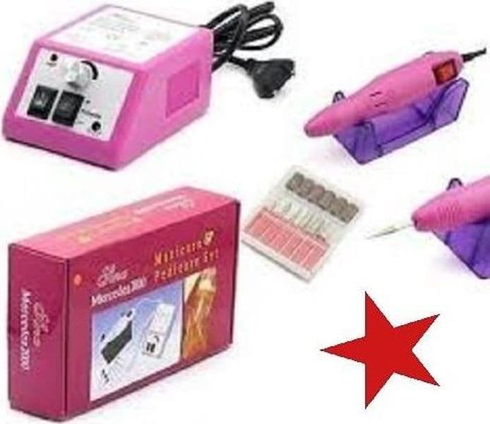 SET MANICURE FRESA PER UNGHIE PIEDI MANI NAIL ART ESTETICA UNGHIE MERCEDES