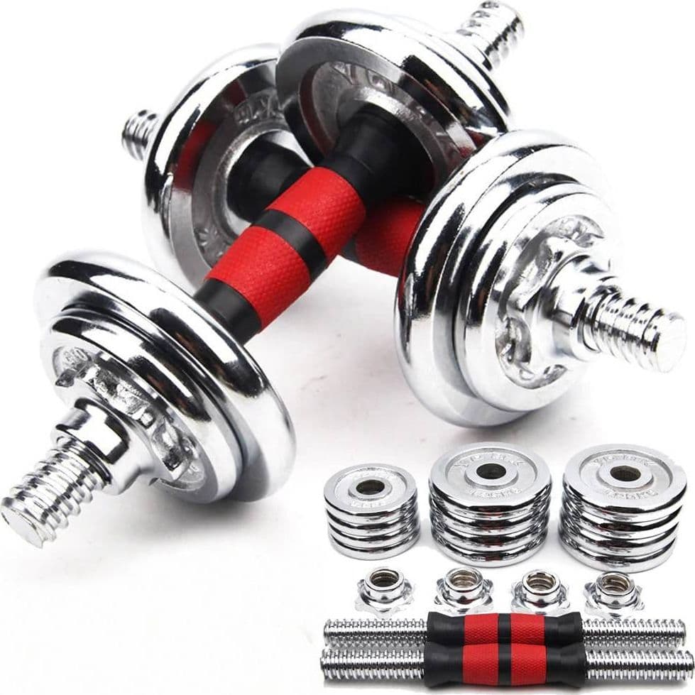 Set Manubri Componibili Pesi Regolabili Palestra Dumbbell In Acciaio 30 Kg Tot Sport e Tempo Libero > Attrezzi e Abbigliamento Sportivo > Pesi Palestra Trade Shop italia - Napoli, Commerciovirtuoso.it