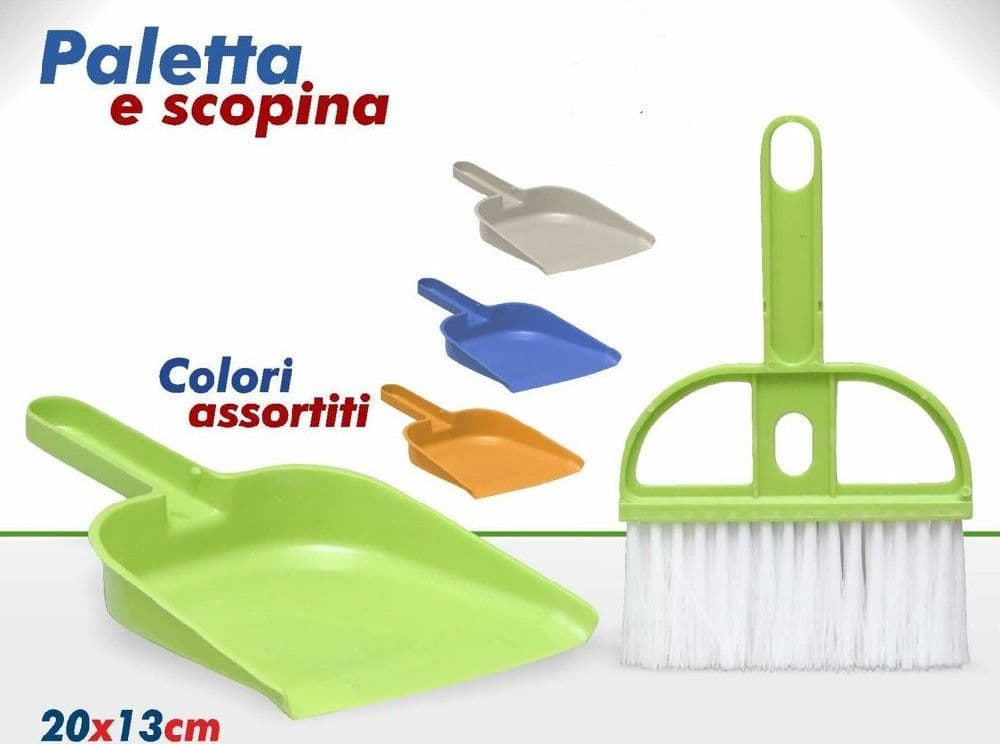 Set Mini Scopa Scopina Con Paletta Pulizia Polvere Auto Ufficio Casa 20 X 13 Cm Casa, arredamento e bricolage > Pulizia e Bucato > Pulizia Vetri e Superfici Trade Shop italia - Napoli, Commerciovirtuoso.it