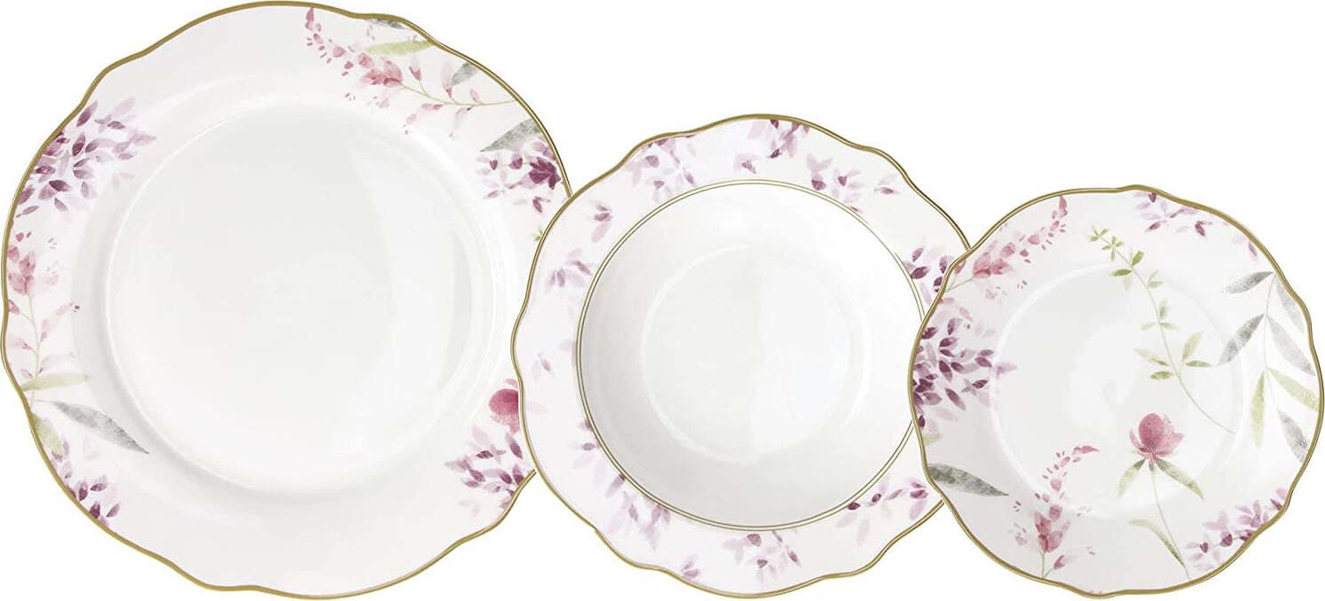 Set piatti tavola 18 pezzi Tognana Mirabel Casa e cucina/Stoviglie/Servizi da tavola/Servizi di piatti Scontolo.net - Potenza, Commerciovirtuoso.it