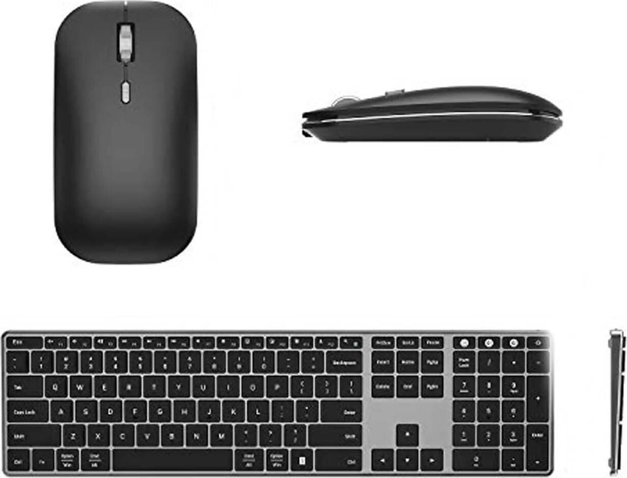 Set Tastiera+ Mouse Combo Mouse Tastiera Wireless Bluetooth 2.4g Ricaricabile Jelly Comb Elettronica/Informatica/Accessori/Tastiere Mouse e periferiche di input/Set tastiera e Mouse BBuy - Battipaglia, Commerciovirtuoso.it