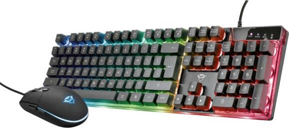Set tastiera + mouse gaming Azor GXT838 - Trust Videogiochi/PC/Accessori/Mouse da gioco Eurocartuccia - Pavullo, Commerciovirtuoso.it