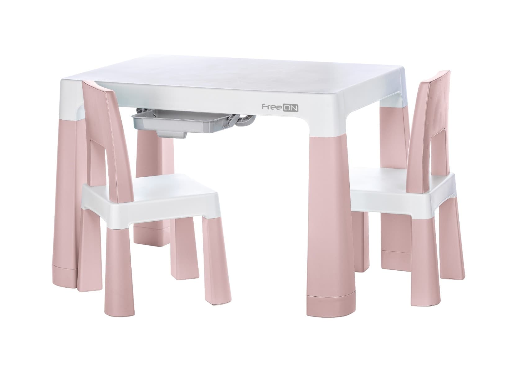 Set-Tavolo-e-2-Sedie-per-Bambini-FreeOn-Plastica-Neo