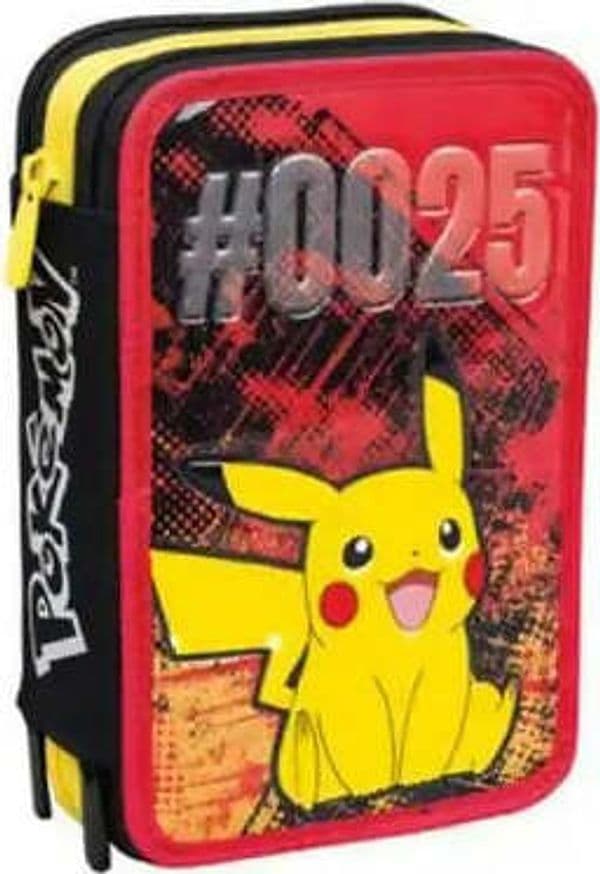 Seven-Astuccio-Completo-3-Zip-Pokèmon-Pikachu-#0025